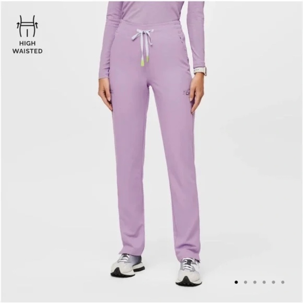 Wear FIGS - Evans Skinny Scrub Pants - Lavender Dew - Extra Small Tall